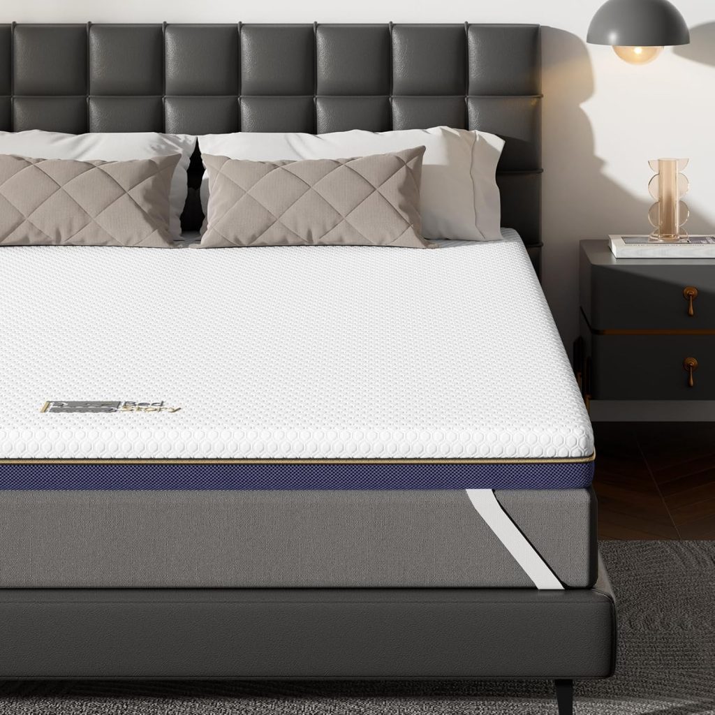 BedStory 2-in-1 Gel Memory Schaum Topper Produktfoto