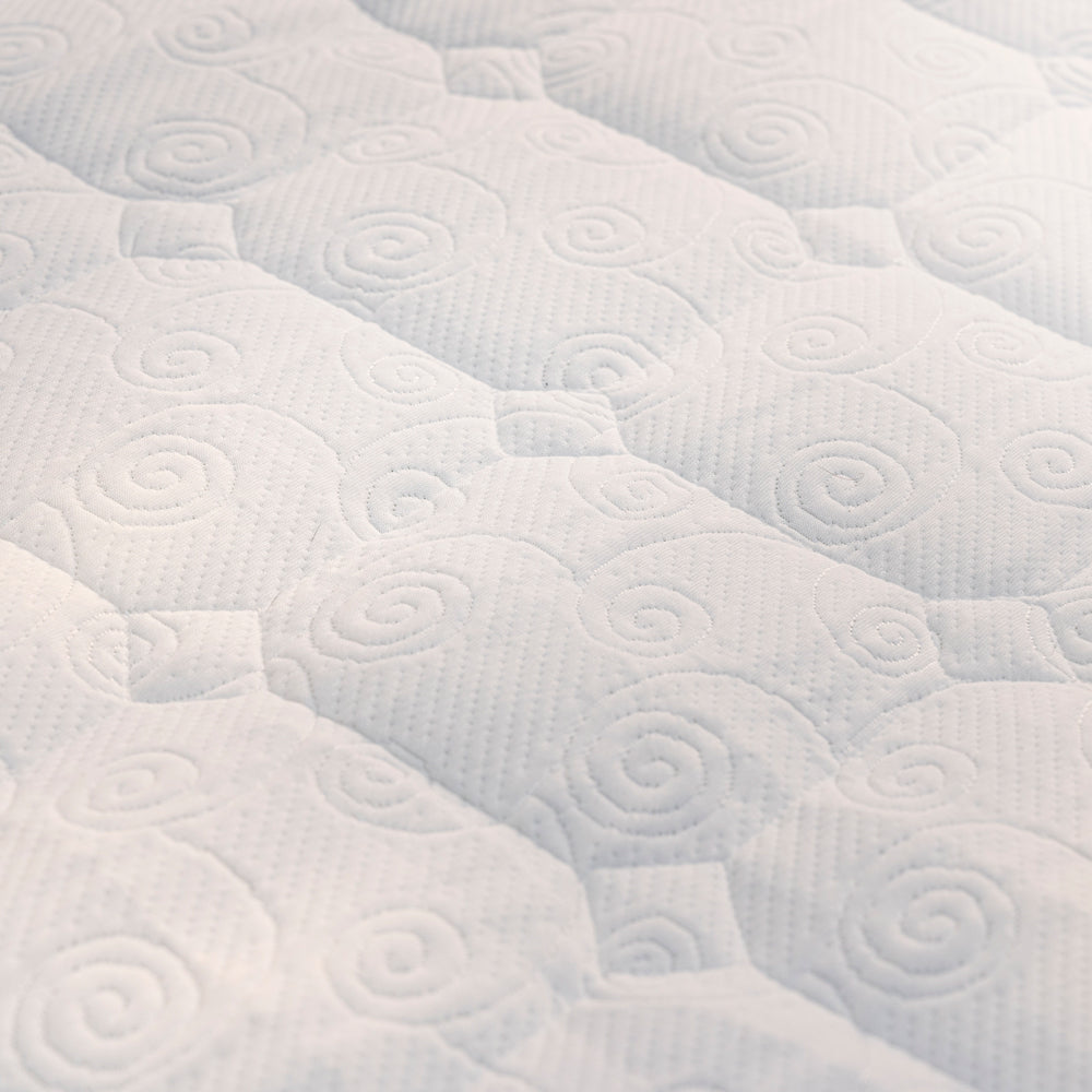 HiSleep Traumtopper Topper – Nahaufnahme von Bezug und Materialstruktur