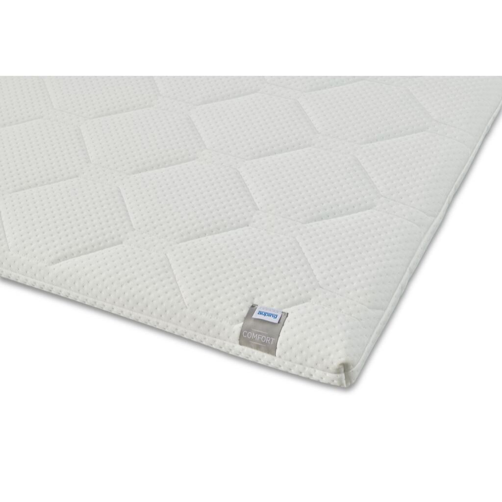 Auping Topper Comfort – Nahaufnahme von Bezug und Materialstruktur