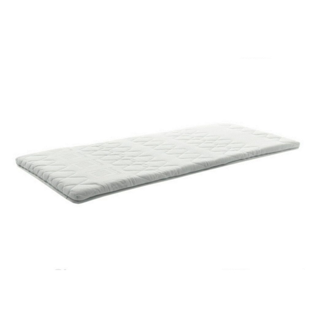 Musterring ORTHOMATIC 2.0 Flex Topper – Nahaufnahme von Bezug und Materialstruktur