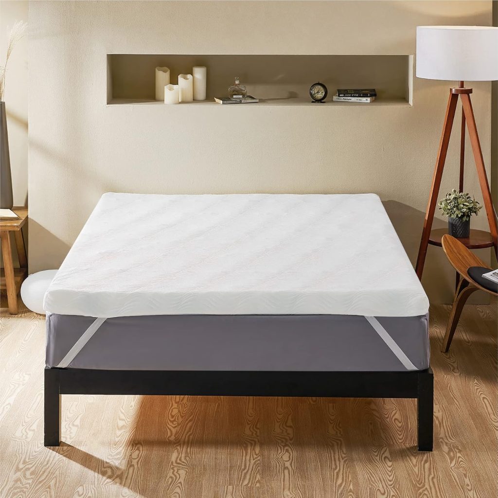 Bedsure 7-Zonen Matratzentopper Topper – Produktfoto auf weißem Hintergrund