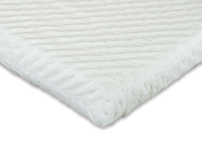 Duvalay Topper Komfort – Nahaufnahme von Bezug und Materialstruktur