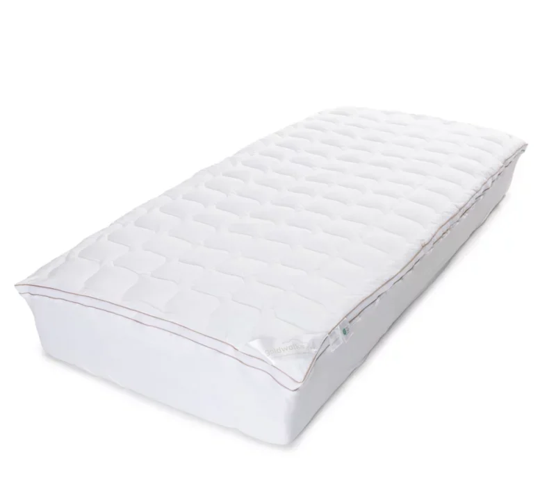 Goldwolke Topper – Höhe 8 cm Memory-Schaum inkl. Unterbett
