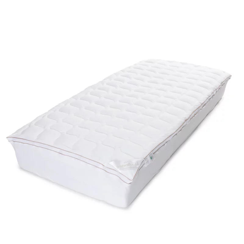 Goldwolke Topper – Höhe 8 cm Memory-Schaum inkl. Unterbett