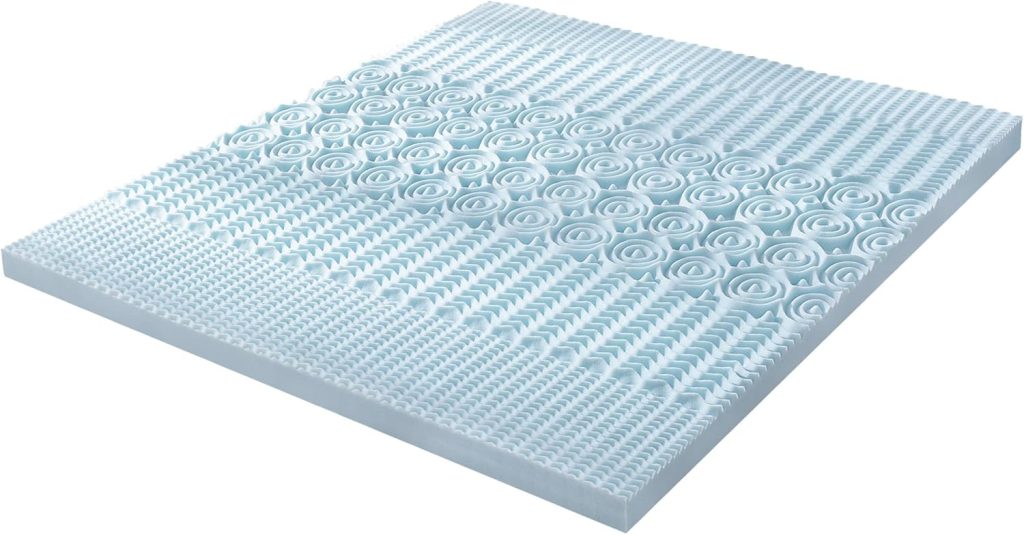 RECCI 5-Zonen Gel Memory Foam Topper