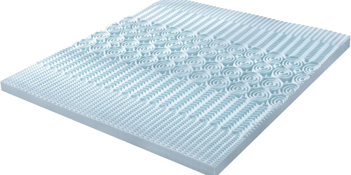 RECCI 5-Zonen Gel Memory Foam Topper