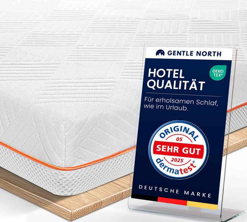 Gentle North Gel-Memory- und Komfortschicht 7 cm Topper