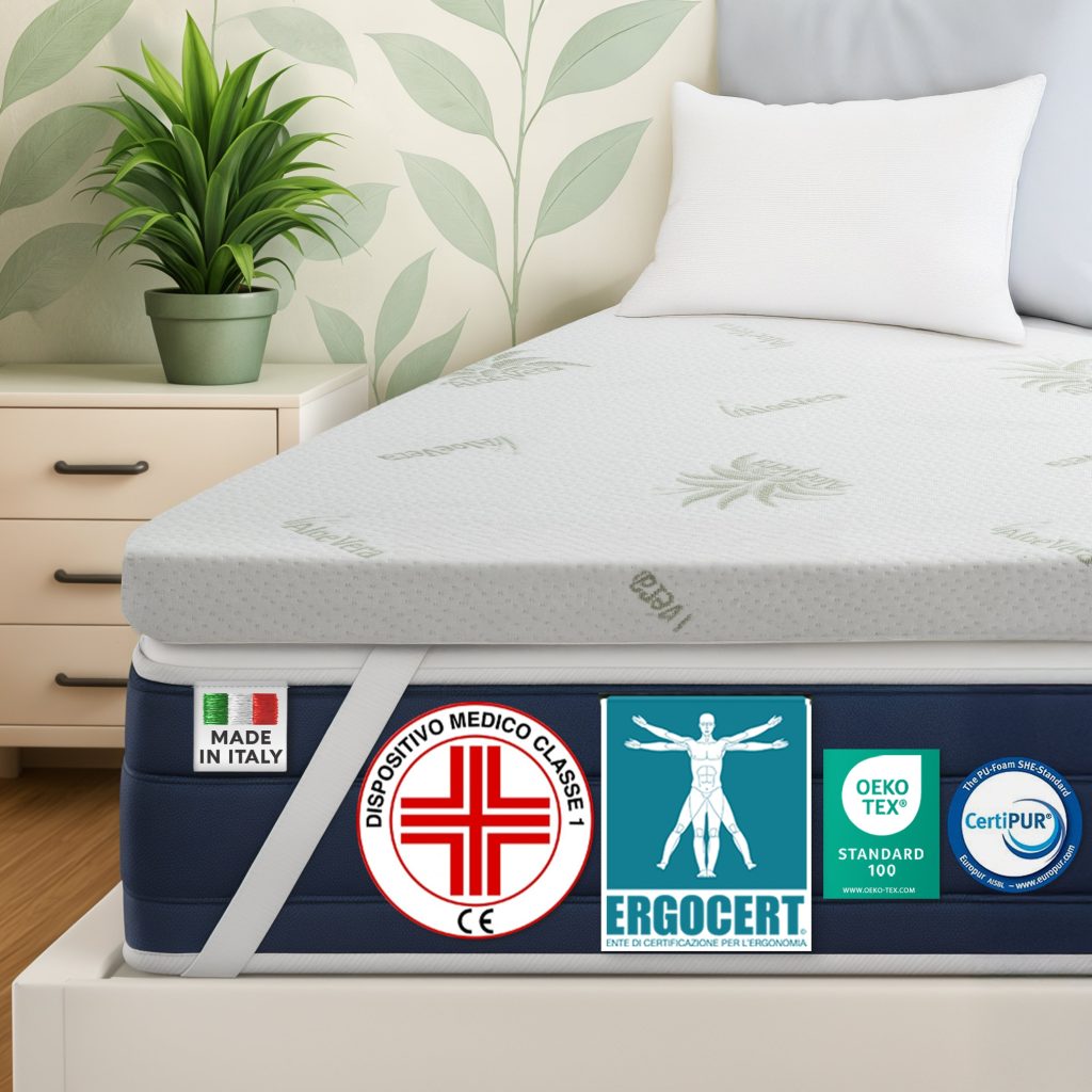 Dolci Sogni 7-Zonen Memory-Foam Topper
