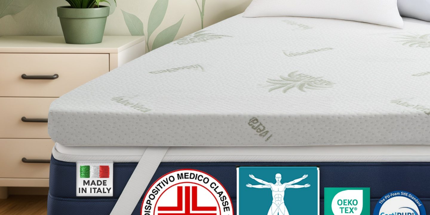 Dolci Sogni 7-Zonen Memory-Foam Topper
