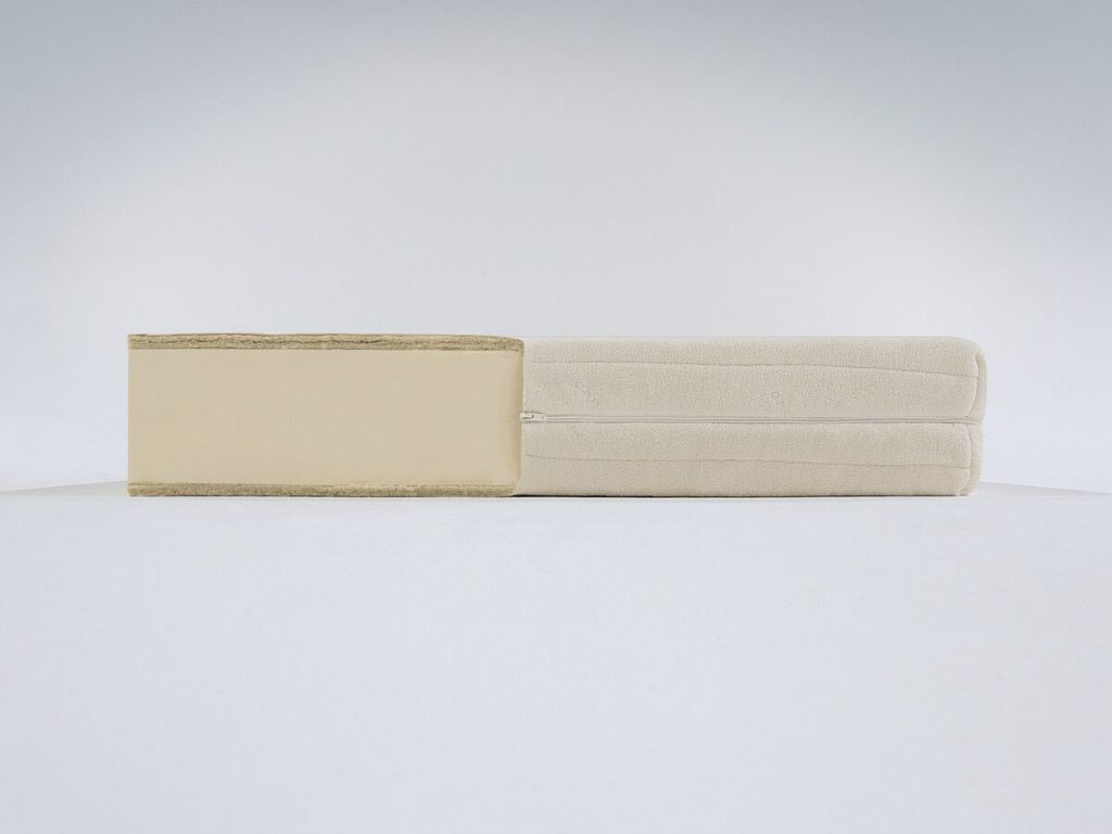allnatura Supra-Comfort Naturlatex – Querschnitt mit den einzelnen Schaumschichten