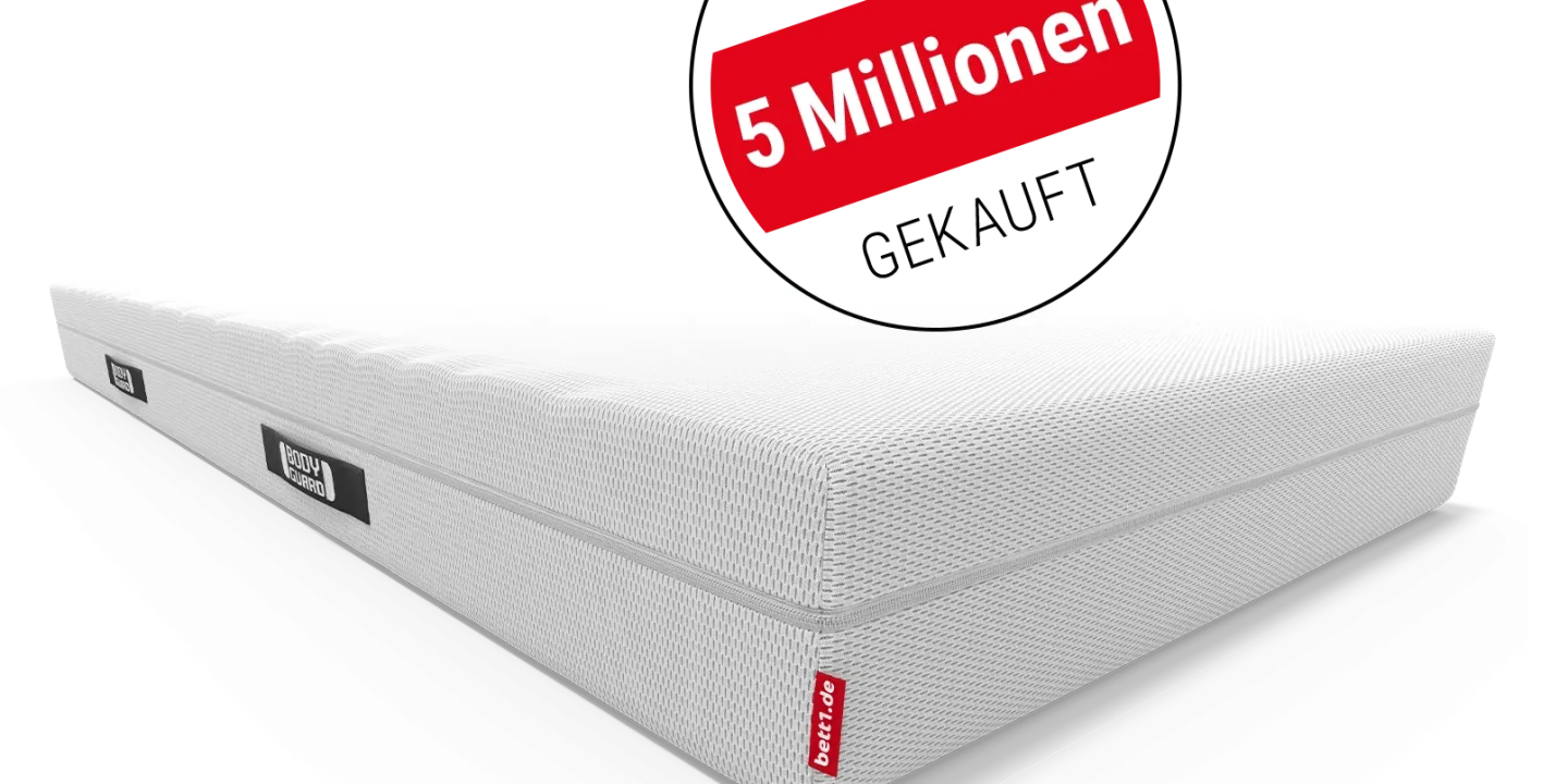 bett1.de BODYGUARD Anti-Kartell-Matratze