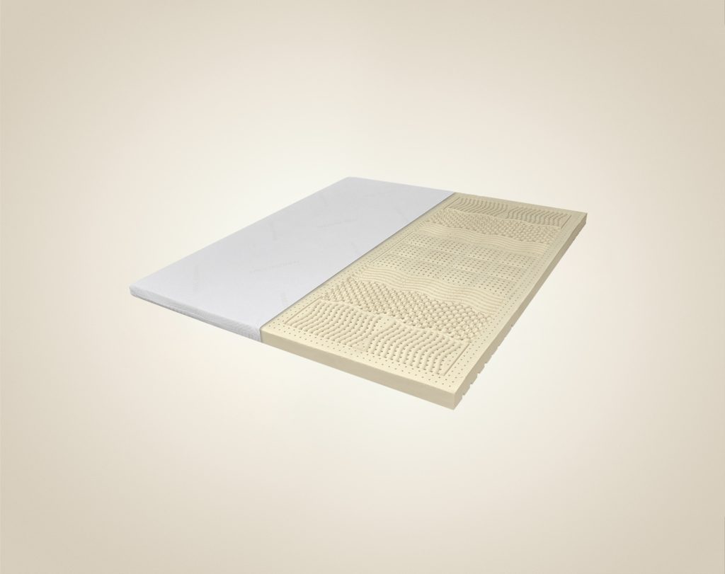 Tuur Original Topper (100% Naturlatex) – Produktfoto auf weißem Hintergrund