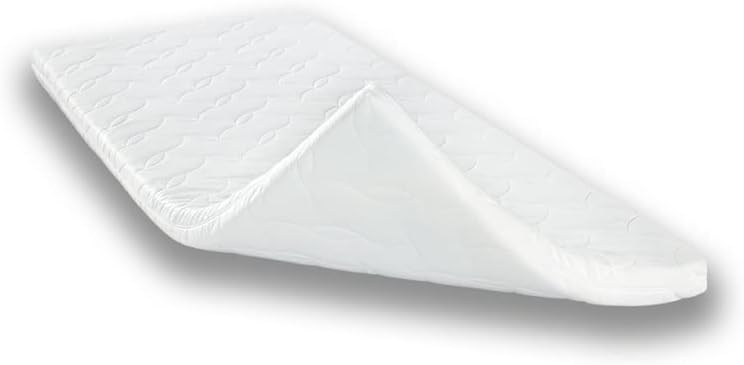 Dreambiance Somlium Komfortschaumtopper – Bezug am Reißverschluss aufgeklappt