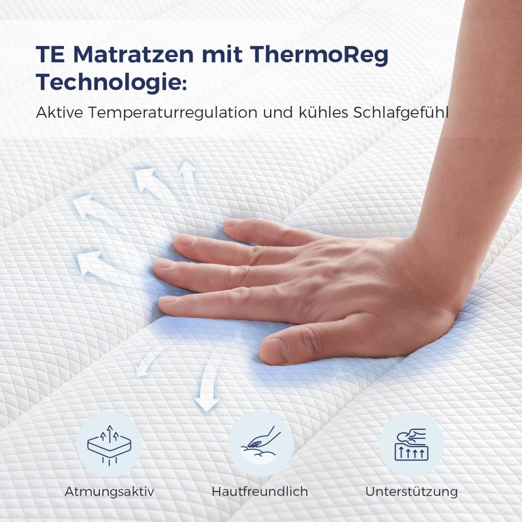 Inofia Tartan-E – Aufbau mit Kühlgel und Memory-Schaum