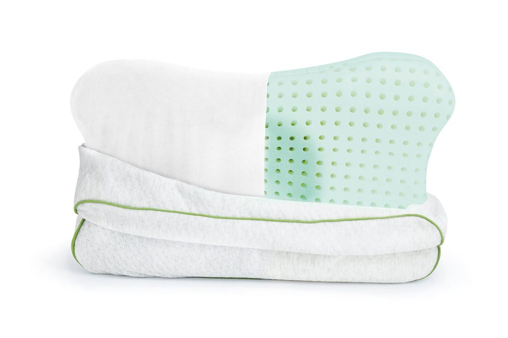 Blackroll Recovery Pillow – Nahaufnahme des Dry-Comfort-Bezugs