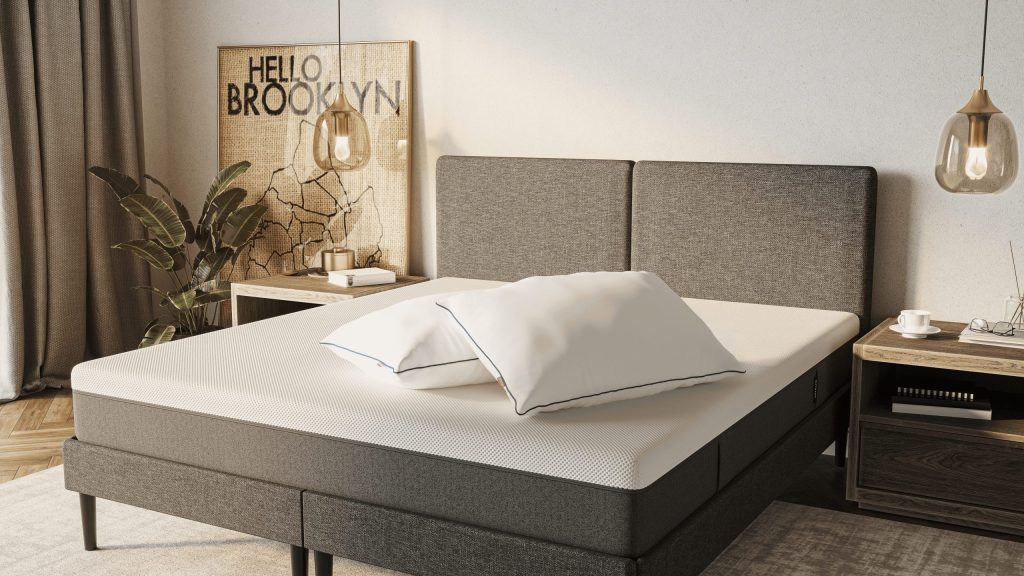 Emma Original Comfort Kissen – Nahaufnahme des UltraDry-Bezugs