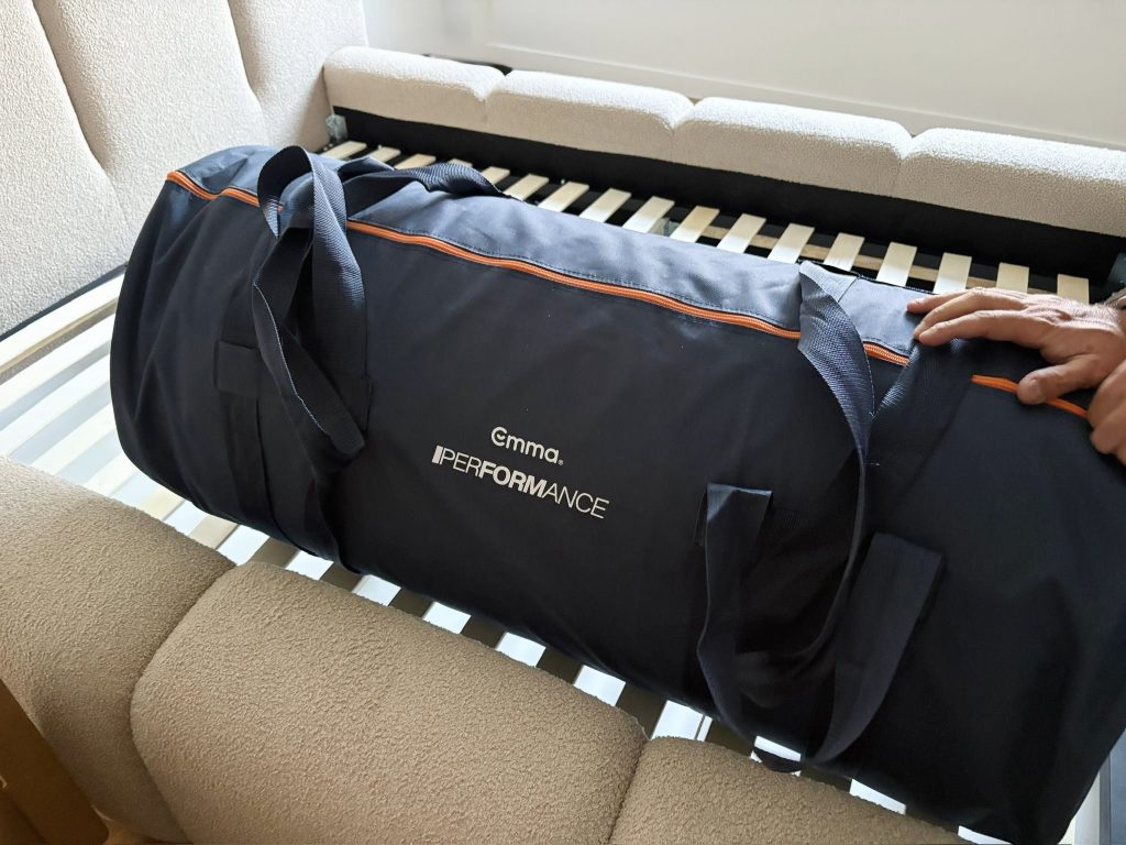 Transporttasche der Emma Performance Matratze