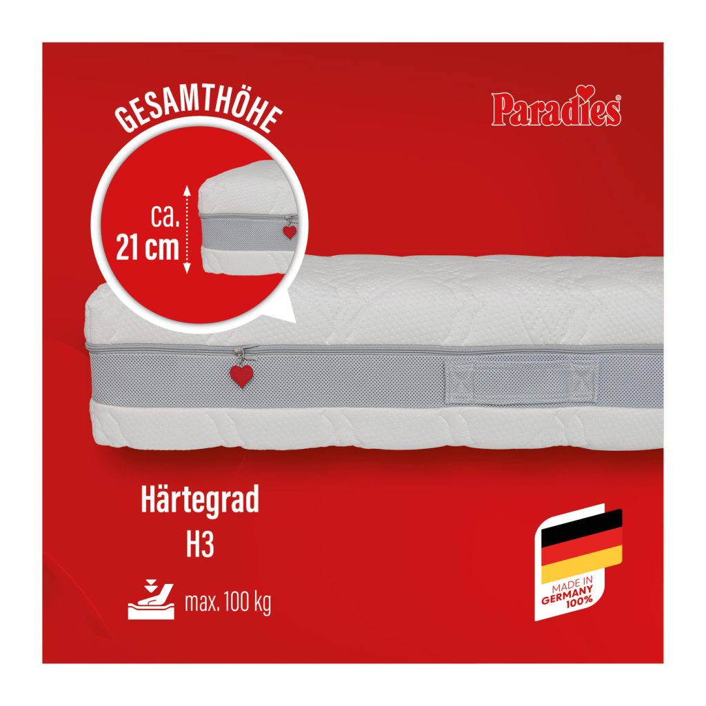 Paradies Prolife Supreme – Nahaufnahme des Kaltschaums