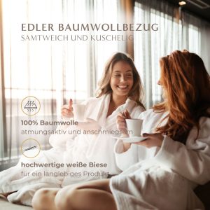 Hanse Excellence Gänsedaunenkopfkissen