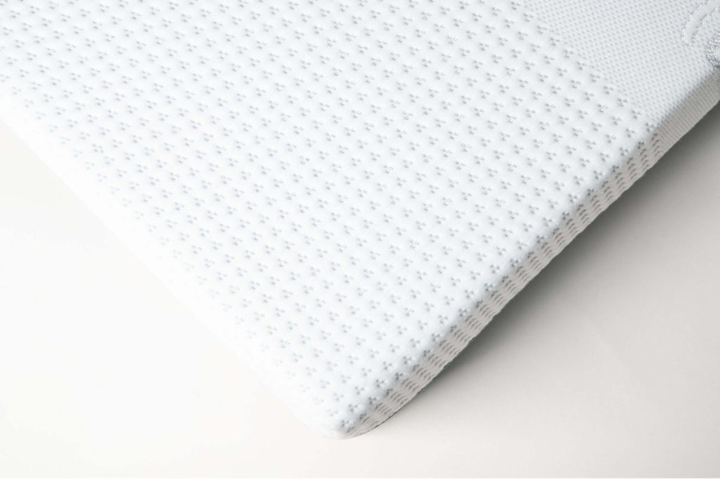Genius eazzzy Deluxe Matratze, Nahaufnahme des Bezugsstoffs
