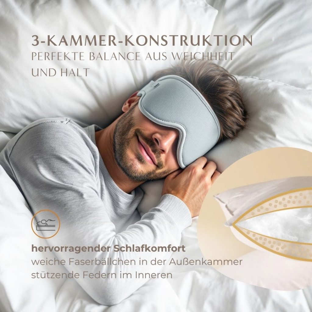 Hanse Select 3-Kammer Kissen – Aufbau der 3-Kammer-Konstruktion