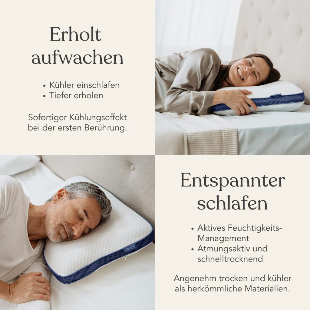 Liebscher & Bracht Kissen Cool+ – Kühleffekt und Feuchtigkeitsmanagement