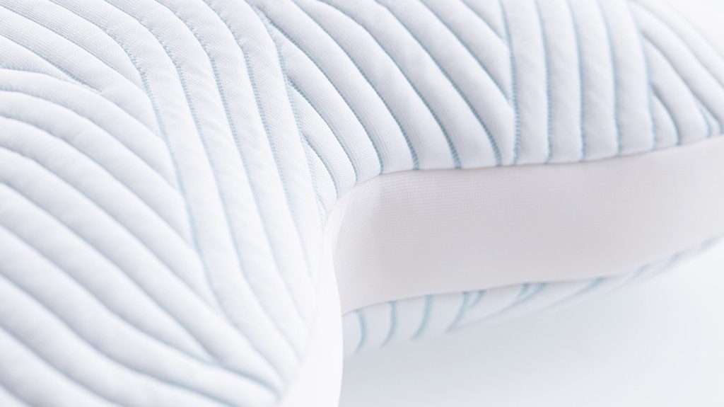 TEMPUR All-Around SmartCool Schlafkissen – Nahaufnahme des SmartCool-Bezugs