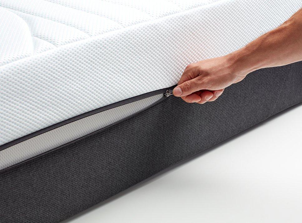 TEMPUR PRO CoolQuilt Matratze - abnehmbarer Bezug mit Reißverschluss