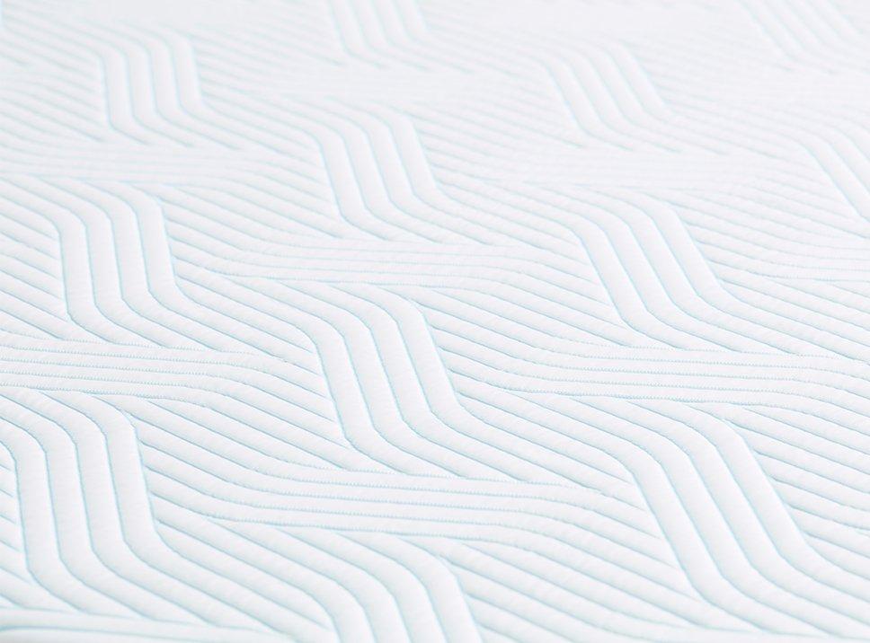 TEMPUR PRO SmartCool Matratze – Detail des SmartCool-Bezugs