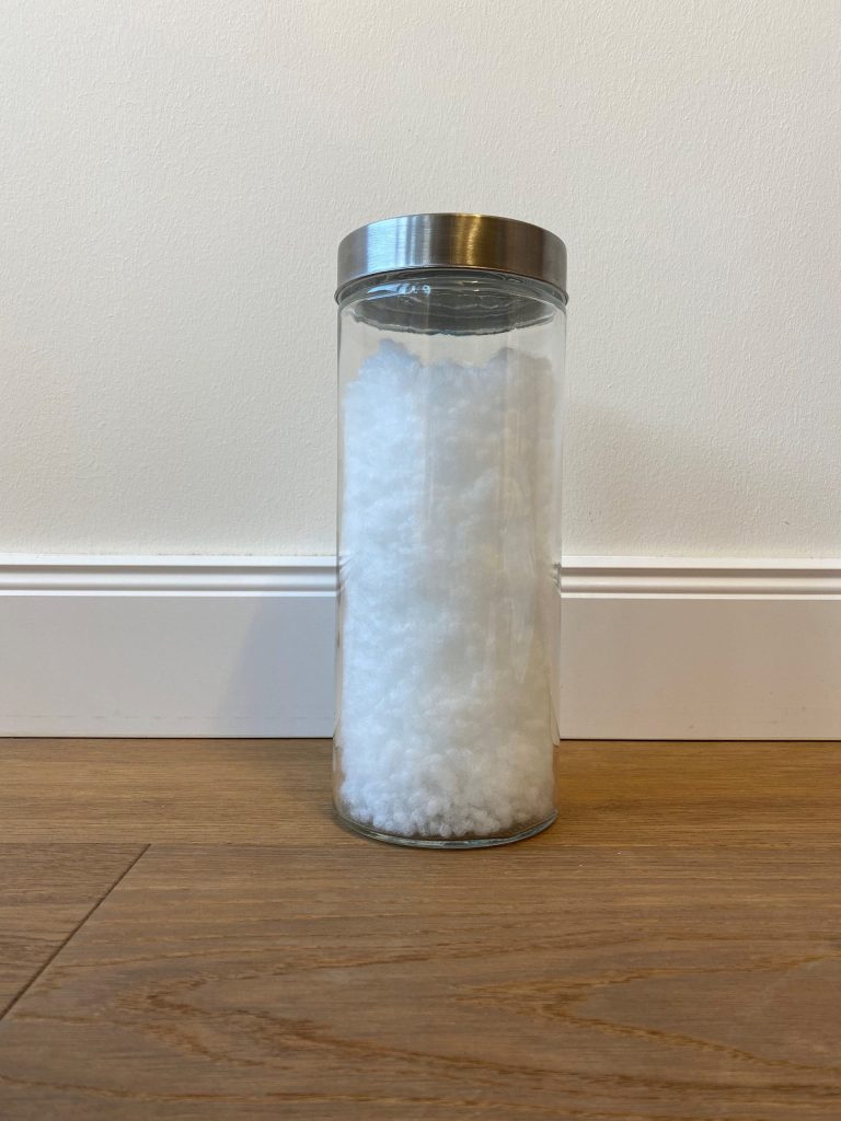 Hefel KlimaControl Comfort Kissen – Füllung aus PES-Faserbällchen im Glas