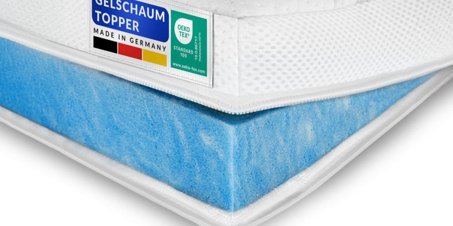 Topper in Sondergrößen: 200x220, 150x200 & nach Maß