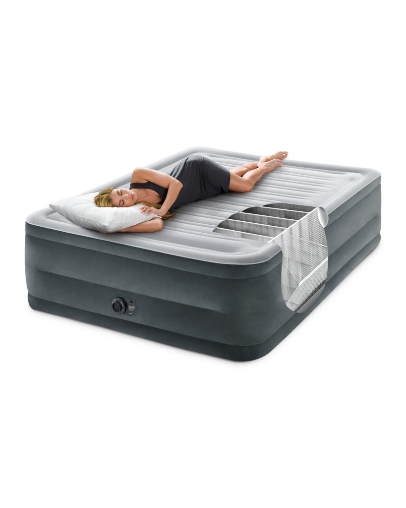 Intex Dura-Beam Comfort-Plush High-Rise Queen – Aufbau der Fiber-Tech-Innenstruktur