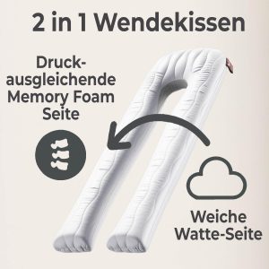 Traumreiter Seitenschläferkissen Visco U Deluxe