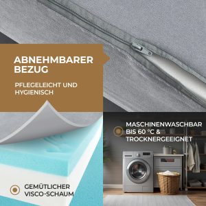 Herlag Klappmatratze Gästebett Visco