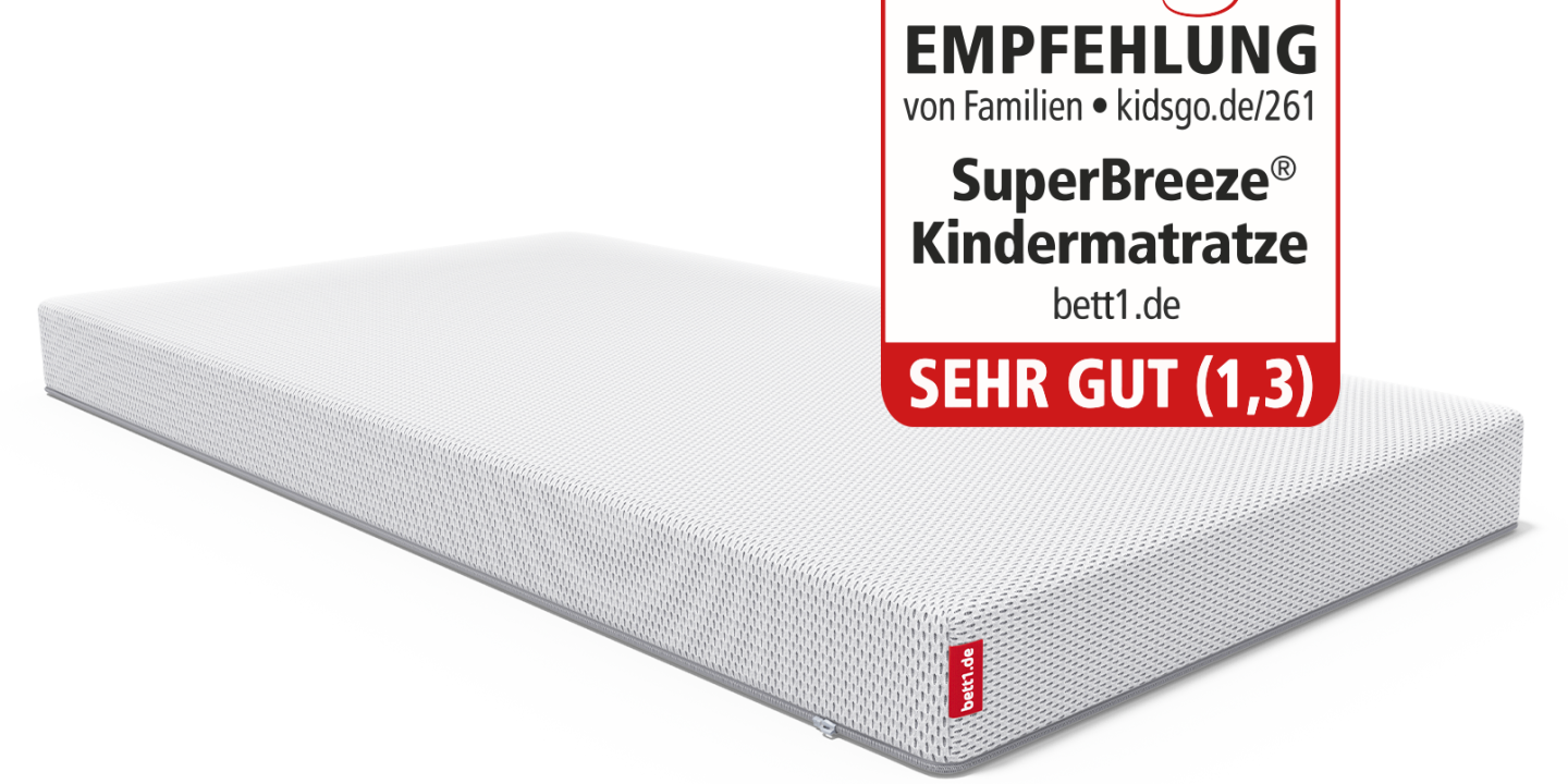 bett1.de SuperBreeze Kindermatratze