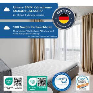 BMM Klassik 19 Kaltschaummatratze