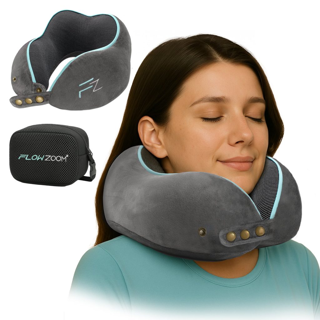 FLOWZOOM Nackenhörnchen COMFY in Grau als Produktfoto