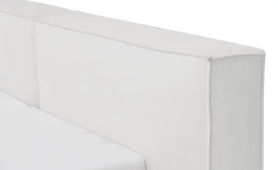 Höffner Selection Polsterbett Liora – Nahaufnahme des gepolsterten Kopfteils