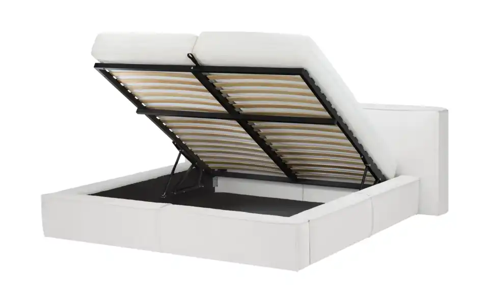 Höffner Selection Polsterbett Liora mit hochgeklapptem Bettkasten