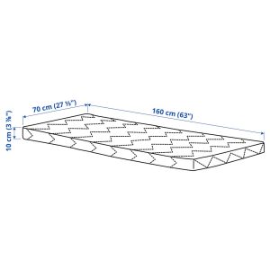 IKEA UNDERLIG Schaummatratze