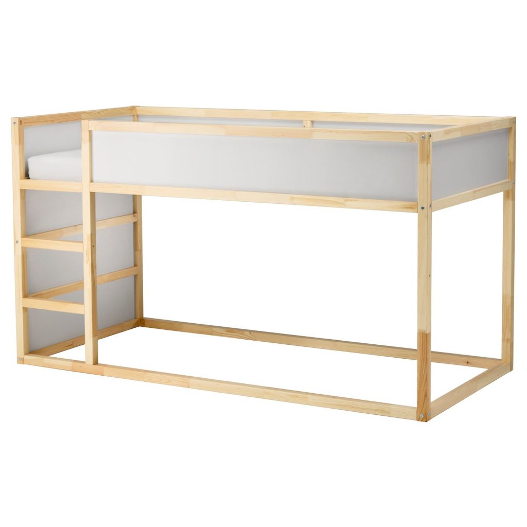 IKEA KURA Bett umbaufähig in der zweiten Aufbauvariante – Produktfoto