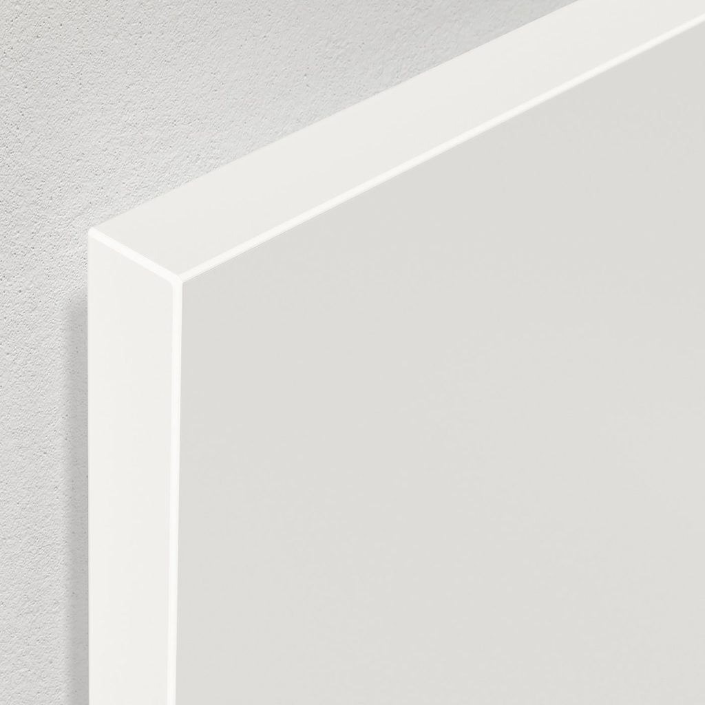 IKEA MALM Bettgestell mit Aufbewahrung – Nahaufnahme der Rahmenecke