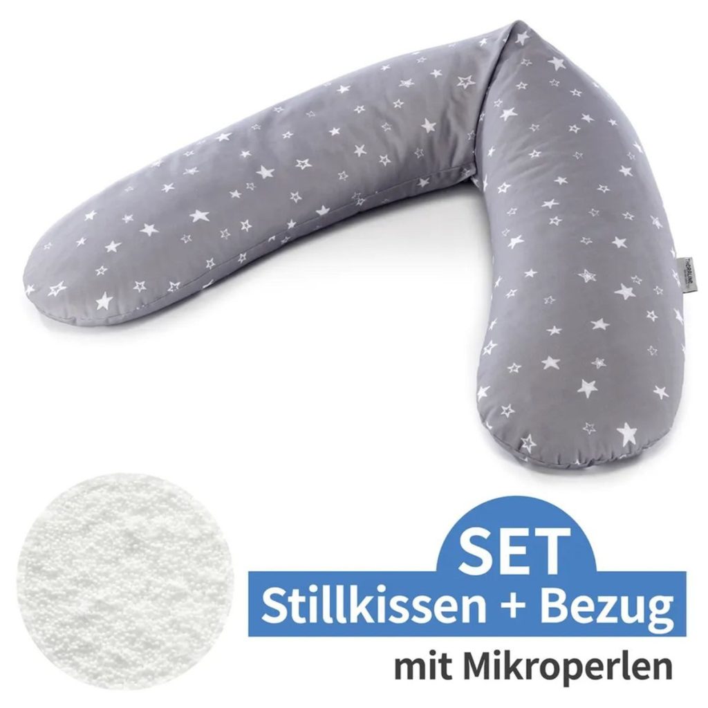 Theraline Das Original Stillkissen mit Bezug Sternenhimmel als Produktfoto