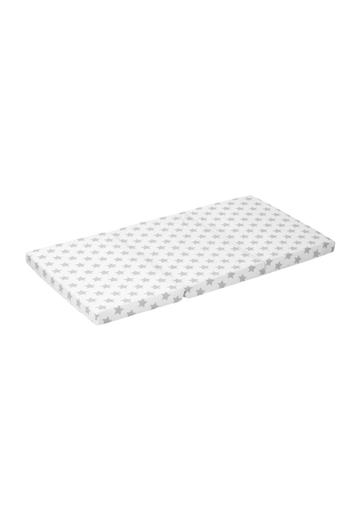 Alvi Reisebettmatratze Standard im Sternendesign, aufgeklappt