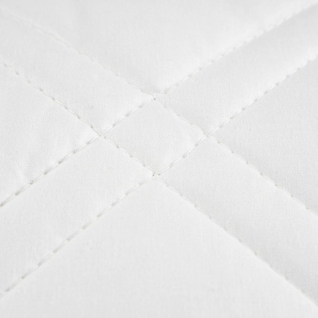 Paradies Softy Top Plus – Nahaufnahme des versteppten Bio-Baumwollbezugs