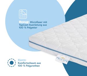 PROCAVE Kindermatratze TopCool