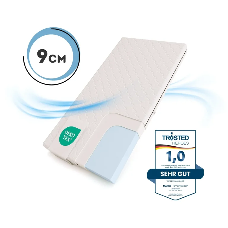 Smartwood Smart Comfort 9 cm Kindermatratze