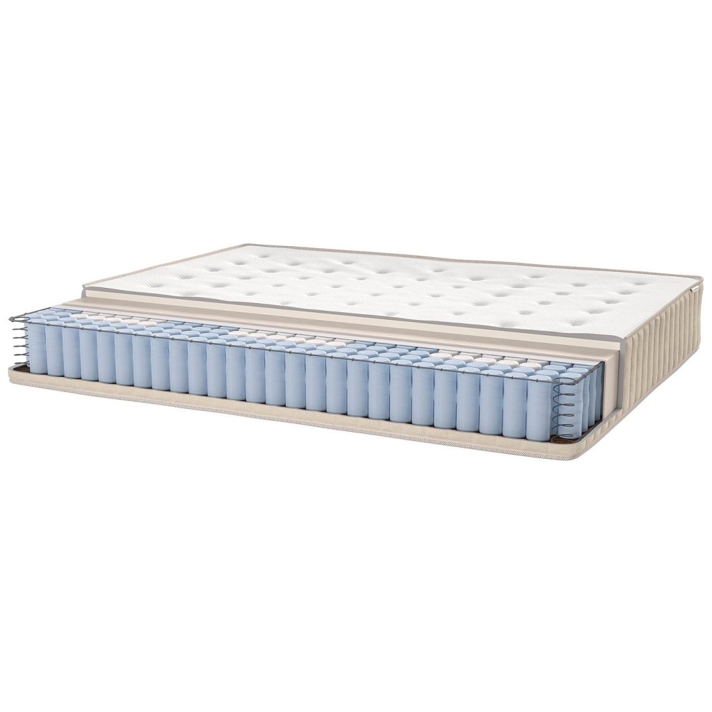 IKEA VATNESTRÖM – Querschnitt mit Wolle, Naturlatex, Jute und Taschenfedern