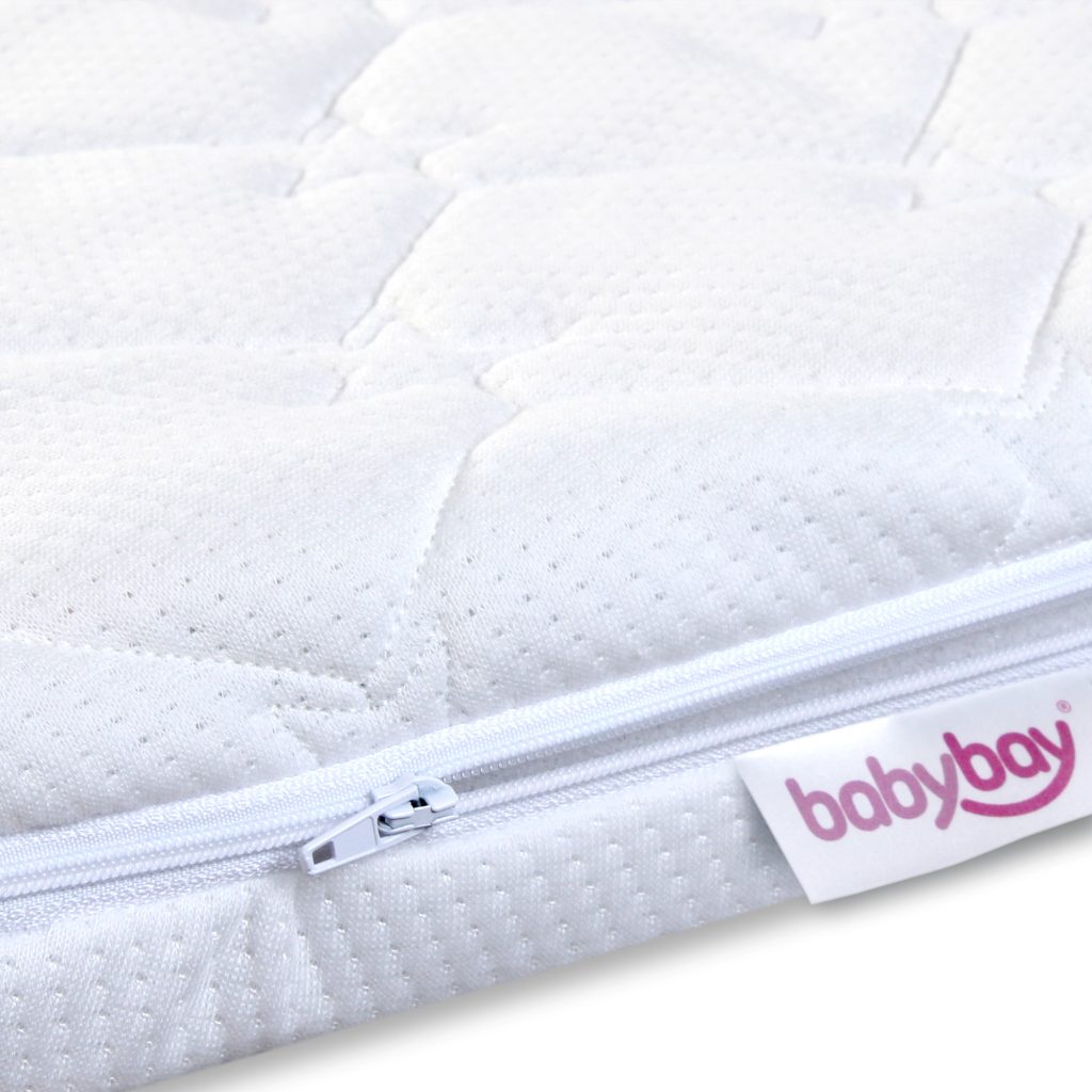 babybay Matratze Classic Fresh, Reißverschluss des abnehmbaren Bezugs