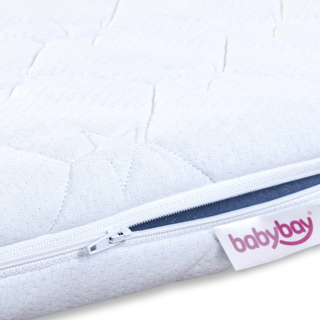 babybay Matratze MediTex Intense AngelWave 3D, Reißverschluss des abnehmbaren Bezugs